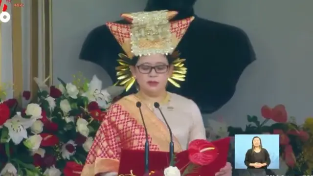 Makna Busana Minang Puan Maharani Saat Baca Teks Proklamasi di Upacara HUT Ke-76 RI