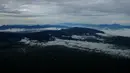 Salah pemandangan dari lereng Gunung Kerinci. Foto diambil pada 15 Mei 2015. (Liputan6.com/Helmi Fithriansyah)