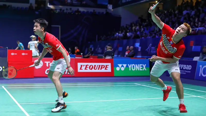 Marcus Fernaldi Gideon / Kevin Sanjaya Sukamuljo - Prancis Terbuka 2019