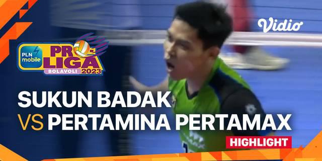 VIDEO: Kalahkan Jakarta Pertamina Pertamax, Kudus Sukun Badak Akhirnya Raih Kemenangan di PLN Mobile Proliga 2023