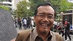 Mantan Menteri Pertanian Suswono mendatangi kantor KPK, Jakarta, Kamis (30/10/2014). (Liputan6.com/Miftahul Hayat)