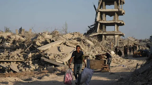 Gencatan Senjata, Pengungsi Palestina Kembali ke Gaza