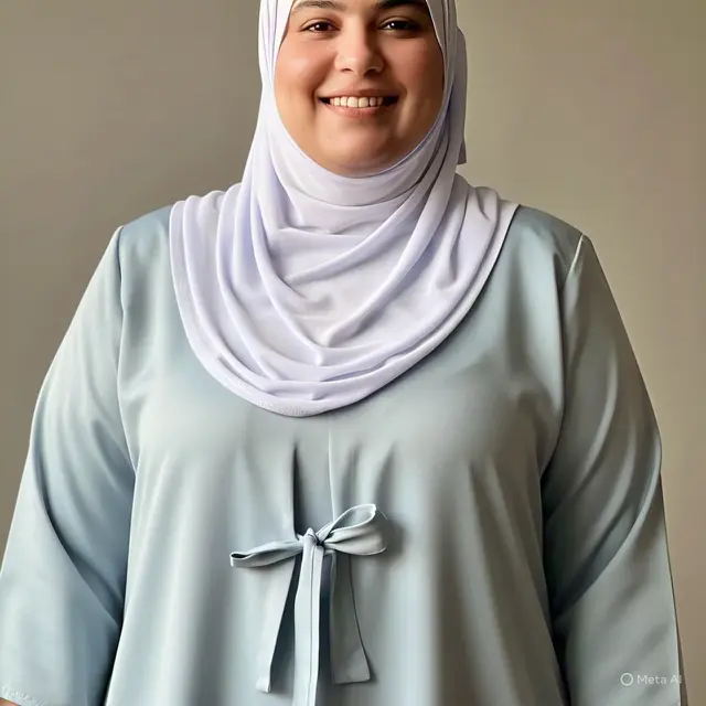 Tunik dengan Aksen Pita di Pinggang