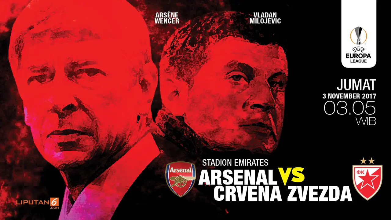 Prediksi Arsenal vs Crvena Zvezda
