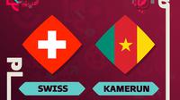 Prediksi Piala Dunia - Swiss Vs Kamerun&nbsp;(Bola.com/Fransiscus Ivan Pangemanan)