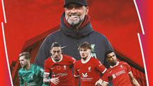 Liverpool - Jurgen Klopp, Caoimhin Kelleher, Kostas Tsimikas, Harvey Elliott, Cody Gakpo (Bola.com/Adreanus Titus)