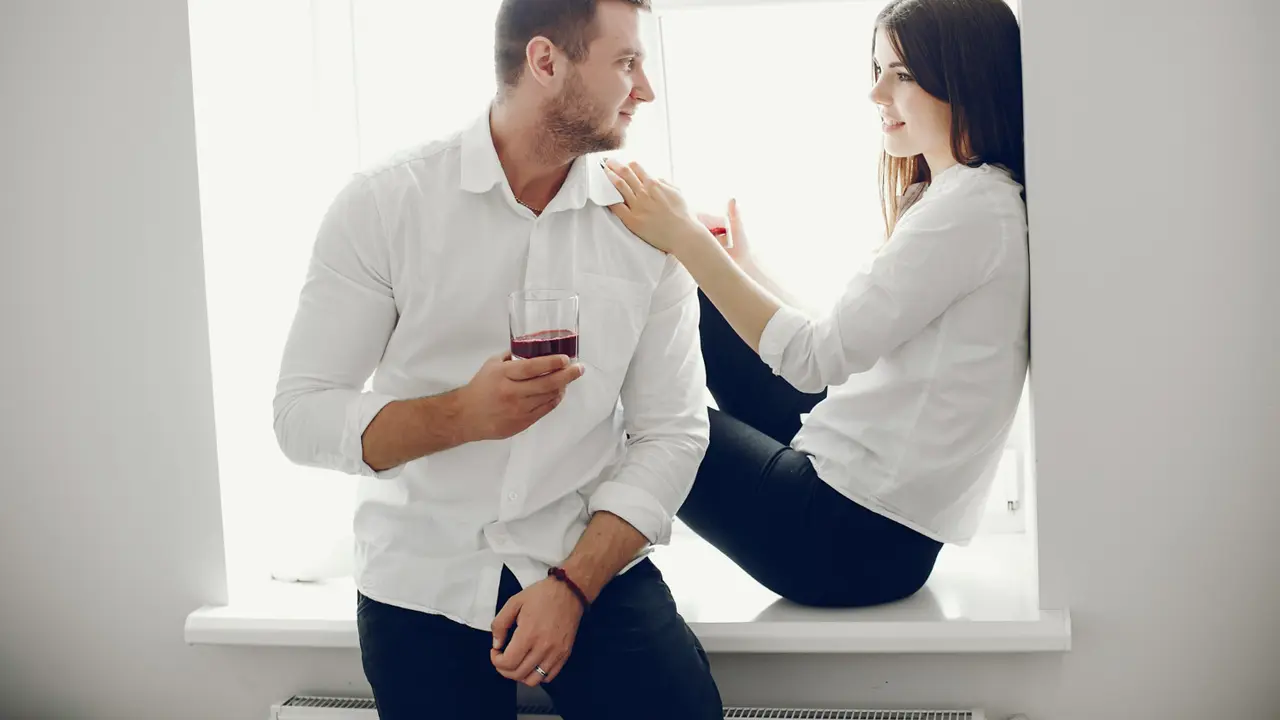 Couple Talking