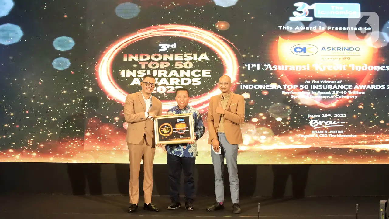 Raih 3rd Indonesia Top 50 Insurance Company Award 2022, Askrindo Terus Bertransformasi di Era Digitalisasi