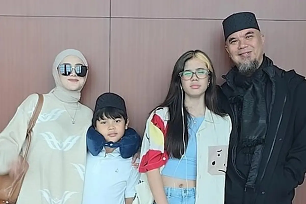 Ahmad Dhani dan Mulan Jameela mudik Lebaran ke Bandung. [Foto: Instagram/mulanjameela1]