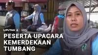 Peserta Upacara Kemerdekaan Tumbang