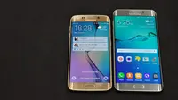 Samsung Galaxy S6 Edge vs S6 Edge Plus (Foto: Dewi Widya Ningrum/Liputan6.com)