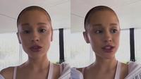 Ariana Grande angkat suara tentang kondisi tubuhnya (Sumber: TikTok @arianagrande)
