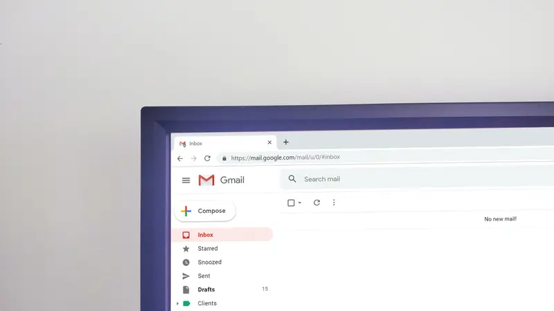 Google Chrome Tab on Gmail