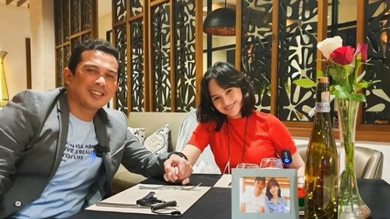 6 Momen Angelica Simperler dan Suami Rayakan Anniversary Pernikahan