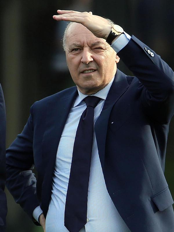 CEO Inter Milan, Giuseppe Marotta. (Matteo Bazzi / ANSA via AP)
