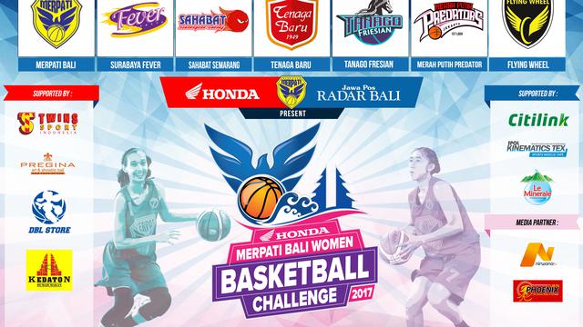7 Klub Ikut Kejuaraan Basket Nasional Putri 2017 Di Bali