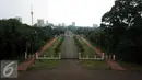 Kondisi salah satu pintu masuk menuju Stadion Gelora Bung Karno, Jakarta, Rabu (18/5/2016). Rencananya, Stadion GBK akan mulai direnovasi pada Juni mendatang terkait persiapan pelaksanaan Asian Games 2018. (Liputan6.com/Helmi Fithriansyah)