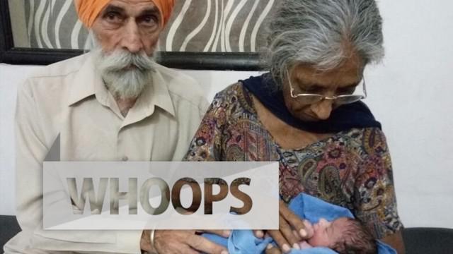 Nenek ini akhirnya memperoleh keturunan setelah menikah selama 47 tahun.