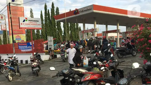 Korban gempa Palu menjarah SPBU Pertamina
