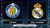La Liga - Getafe Vs Real Madrid (Bola.com/Adreanus Titus)
