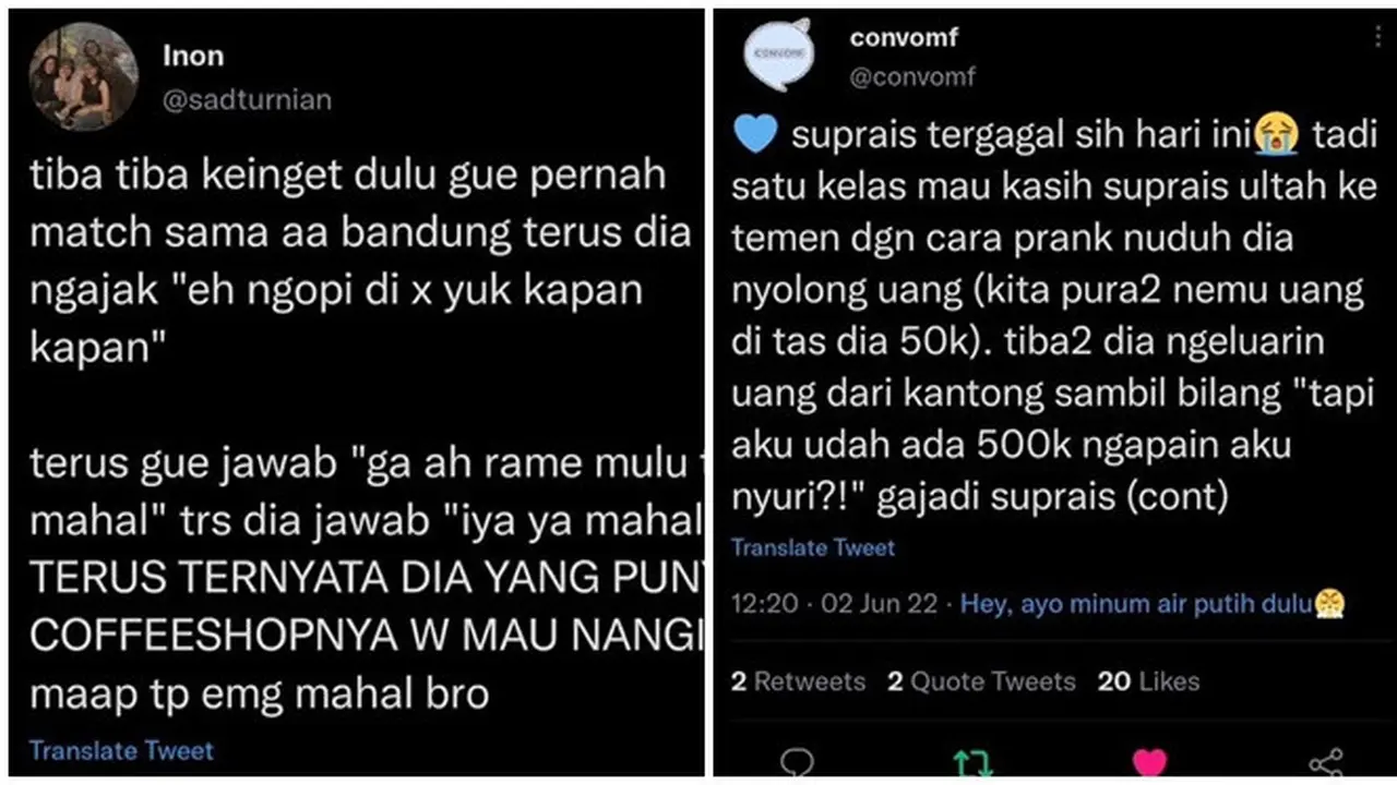 6 Cuitan Random Netizen Pernah Bertemu Orang Kaya, Bikin Senyum Tipis