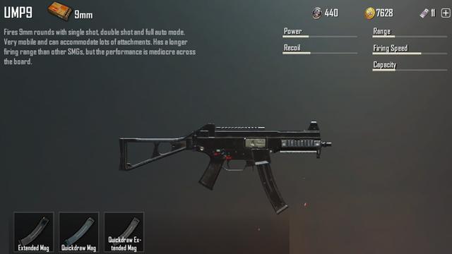 Pubg Mobile Kombinasi Attachment Untuk Senjata Ump9 E