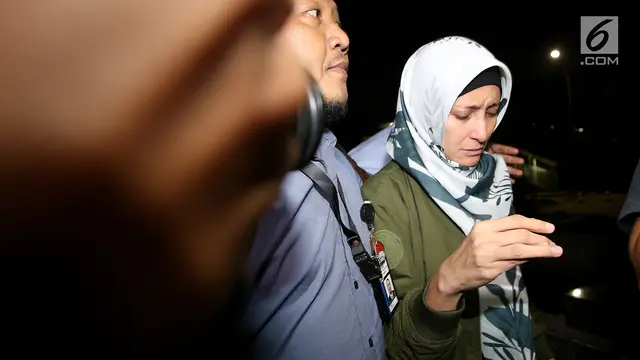 Inneke Koesherawati Usai Diperiksa KPK