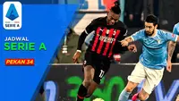 Berita Motion grafis jadwal lengkap Liga Italia 2022/2023 yang memasuki pekan ke-34. Big match akan tersaji antara AC Milan yang akan hadapi Lazio pada Sabtu (6/5/2023).