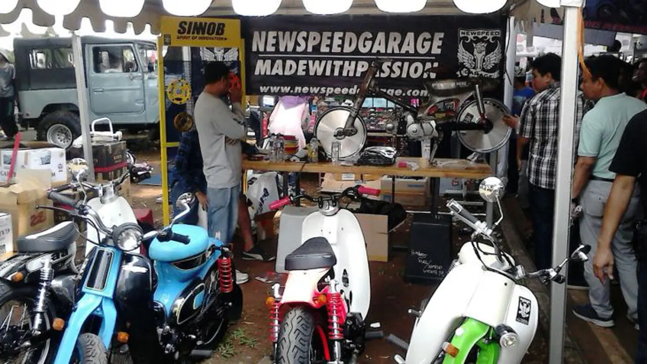 Bengkel Ini Tawarkan Modifikasi Motor Jadul