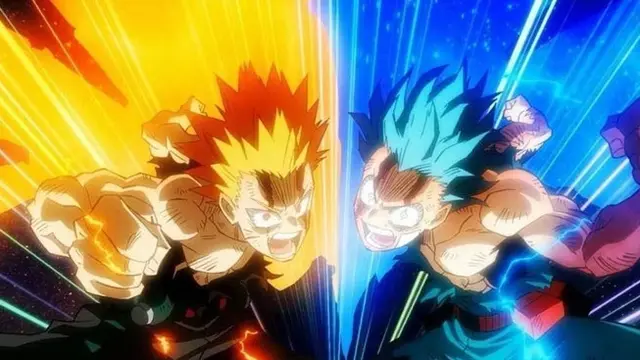 Deku dan Katsuki Bakugo