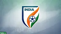 Logo Sepakbola India (Bola.com/Adreanus Titus)