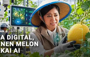 Era Digital, Panen Melon Pakai AI