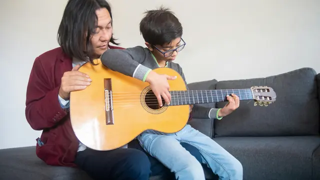 tanda anak bertalenta musik