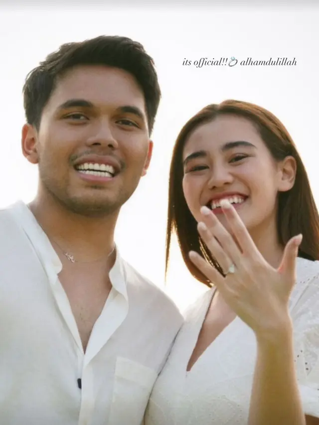 Thariq Halilintar dan Aaliyah Massaid. (Foto: Dok. Instagram @thariqhalilintar)