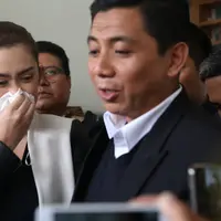 Nafa Urbach sidang perdana di PN Selatan (Nurwahyunan/bintang.com)