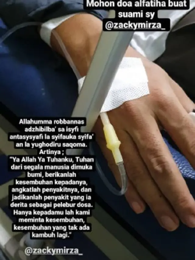 Ustaz Zacky Mirza (Foto: Instagram/@chintatanjung)