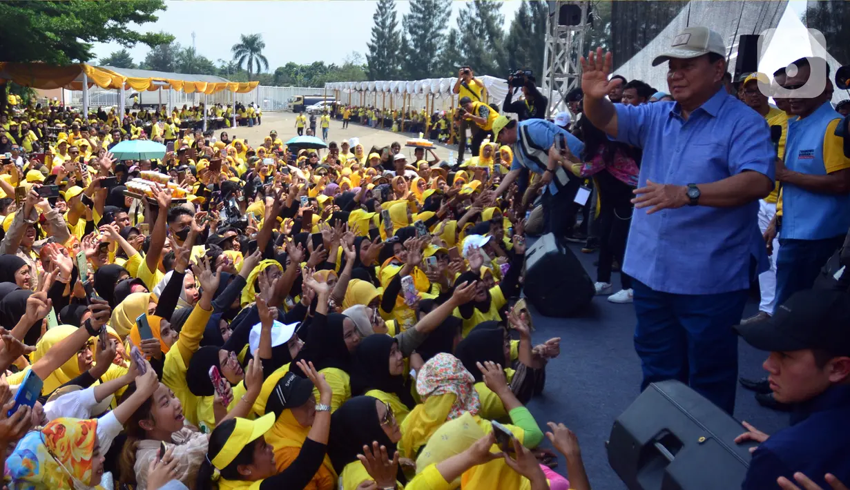 Prabowo menegaskan, jika terpilih nantinya dia akan melanjutkan dan menyempurnakan program pemerintahan Jokowi. (merdeka.com/Arie Basuki)