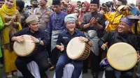 Keseruan Mendag Zulkifli Hasan dan Erick Thohir Rayakan HUT 273 Langkat