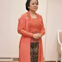 Hadiri Sidang Tahunan MPR,DPR, dan DPD, Puan Maharani kenakan kebaya berwarna terakota rancangan Didiet Maulana. Ini maknanya. (Instagram/didietmaulana).