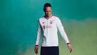 Liverpool resmi memperkenalkan jersey tandang terbaru untuk musim 2026/2027. (Doc Adidas)
