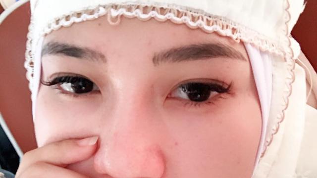 Via Vallen Kenakan Mukena