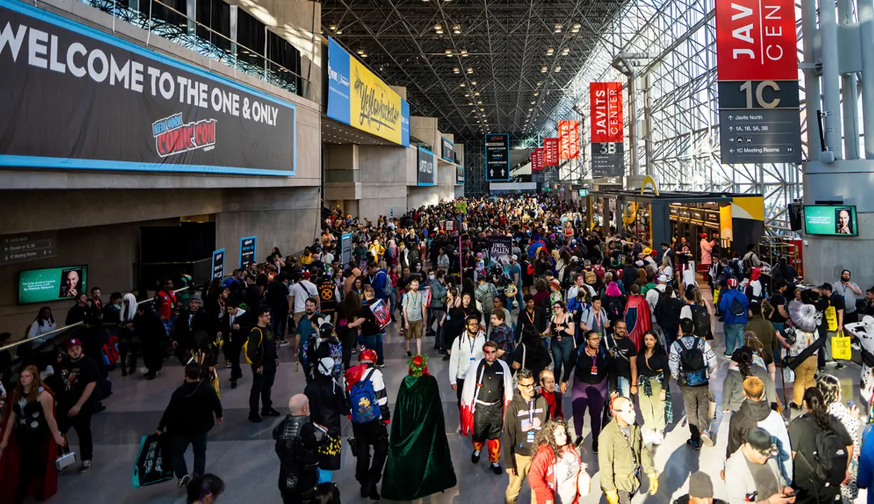 Perayaan yang berlasngung selama empat hari ini dihadiri oleh penggemar komik, anime, novel grafis, permainan video, mainan, film, dan televisi. (Photo by Charles Sykes/Invision/AP)