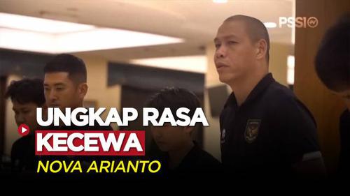 VIDEO: Nova Arianto Ungkapkan Rasa Kecewa Saat Indonesia Gagal Jadi Tuan Rumah Piala Dunia U-20 2023