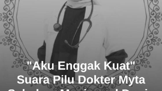 Suara Pilu Dokter Magang di Jambi Sebelum Meninggal Dunia: Aku Enggak Kuat..