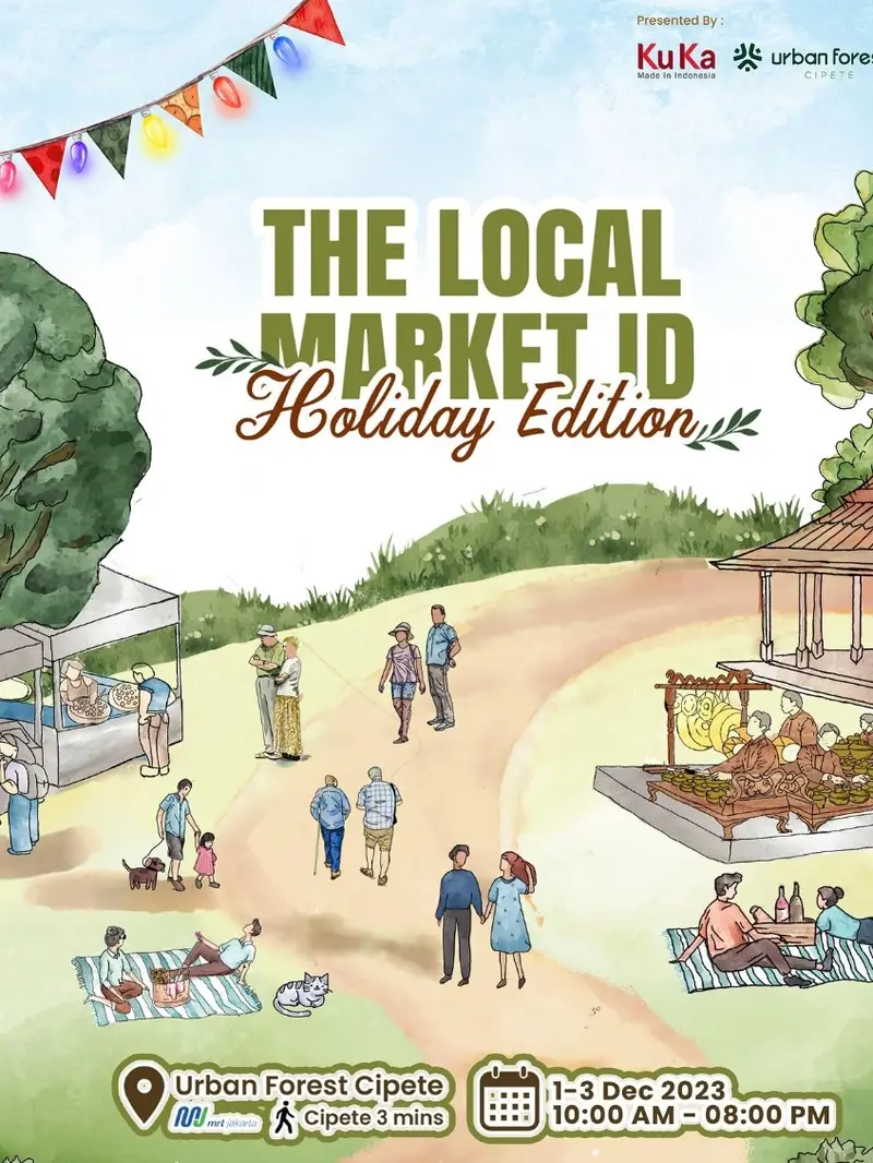 Gelaran The Local Market Kembali Hadir Selama 3 Hari, Menutup Tahun dengan “Holiday Edition”