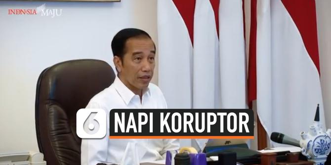 VIDEO: Jokowi Tegaskan Tak Akan Bebaskan Napi Koruptor