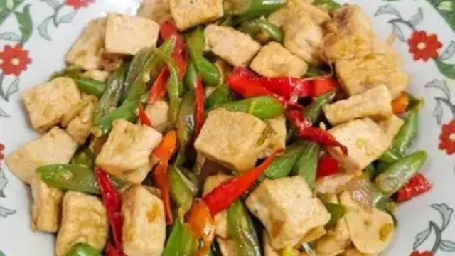 Resep oseng tahu buncis. (dok. Cookpad @bfw123456)