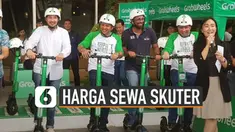 Skuter listrik sedang ramai digunakan di Jakarta. Tempat penyewaannya tersebar di berbagai daerah di Jakarta.