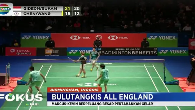 Pasangan Ganda Markus / Kevin Melaju ke Semifinal All England