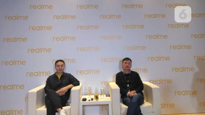 Xu Qi Chase, Vice President of realme, President of Global Marketing & Wang Wei Derek, Vice President of realme, President of Global Product. /Diyah Naelufar